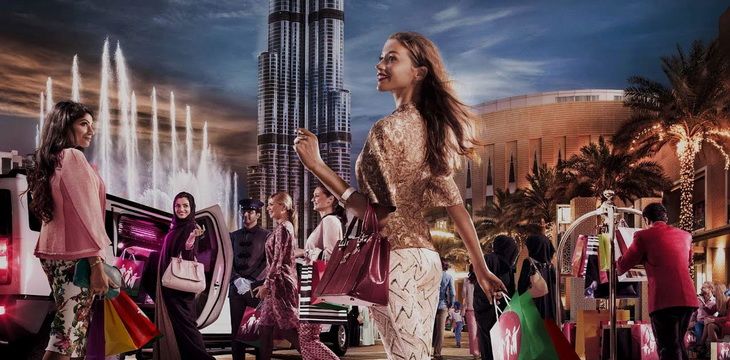 Открытие зимнего Дубайского фестиваля шопинга